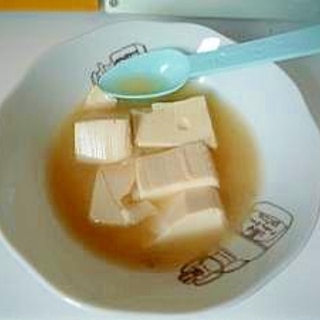 豆腐の味噌汁（離乳食用）